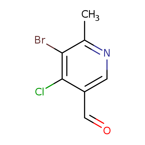 5-bromo-4-chloro-6-methylpyridine-3-carbaldehyde