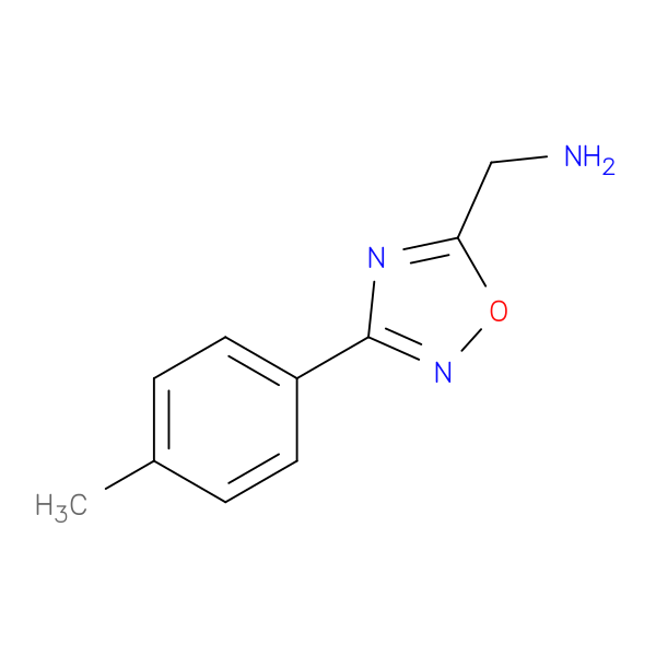 [3-(4-Methylphenyl)-1,2,4-oxadiazol-5-yl]methanamine