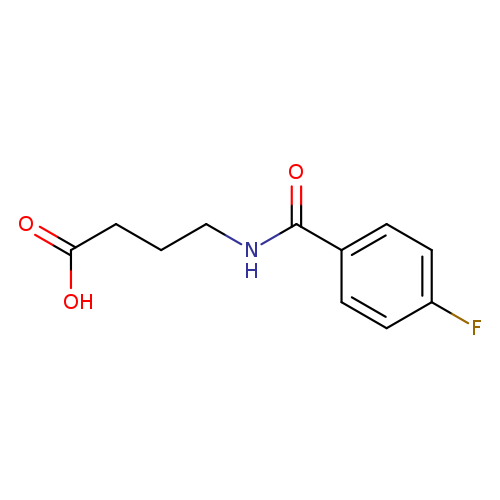 4-[(4-fluorophenyl)formamido]butanoic acid