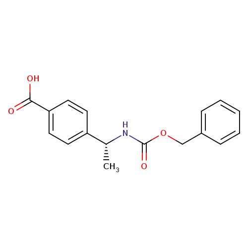 Benzoic acid, 4-​[(1R)​-​1-​[[(phenylmethoxy)​carbonyl]​amino]​ethyl]​-