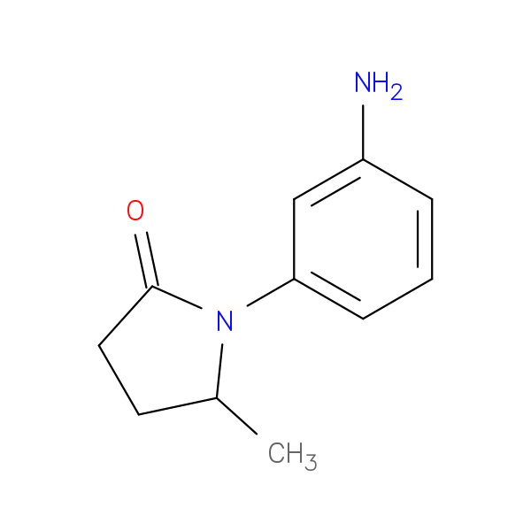 1-(3-Aminophenyl)-5-methylpyrrolidin-2-one