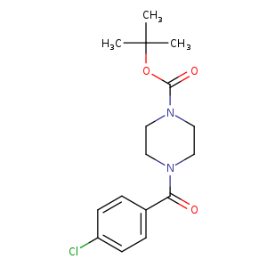 tert-Butyl 4-(4-chlorobenzoyl)piperazine-1-carboxylate