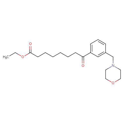 Ethyl 8-[3-(morpholinomethyl)phenyl]-4-oxooctanoate