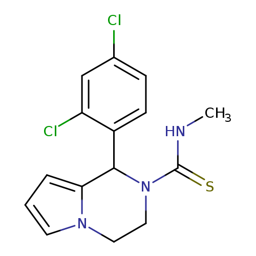 1-(2,4-dichlorophenyl)-N-methyl-1H,2H,3H,4H-pyrrolo[1,2-a]pyrazine-2-carbothioamide