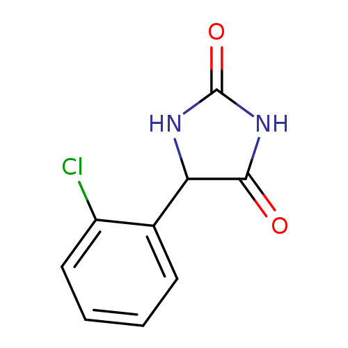 5-(2-chlorophenyl)imidazolidine-2,4-dione