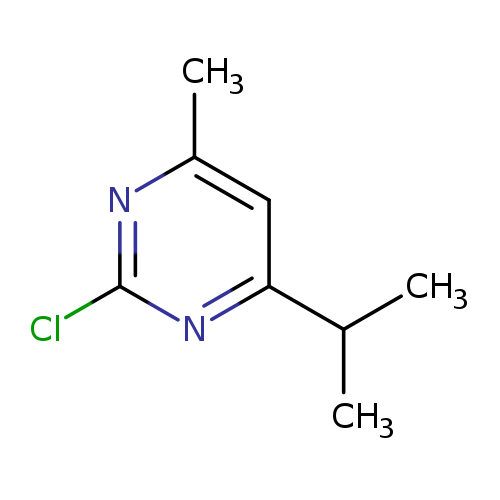 2-chloro-4-methyl-6-(propan-2-yl)pyrimidine