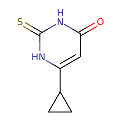 6-Cyclopropyl-2-thioxo-2,3-dihydropyrimidin-4(1H)-one