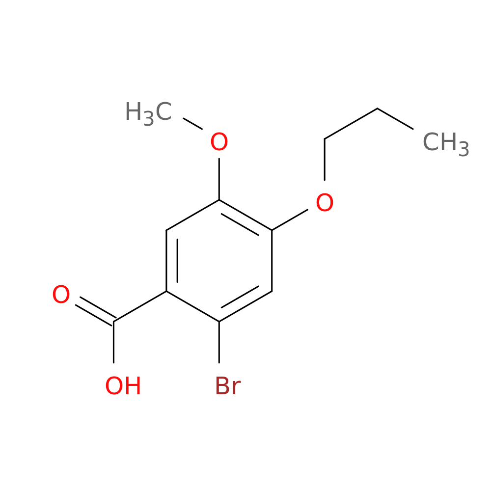 2-Bromo-5-methoxy-4-propoxybenzoic acid