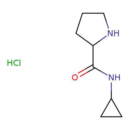 N-cyclopropylpyrrolidine-2-carboxamide hydrochloride
