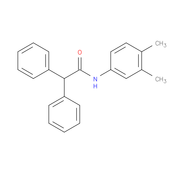 N-(3,4-dimethylphenyl)-2,2-diphenylacetamide