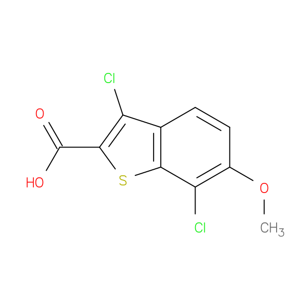 3,7-dichloro-6-methoxy-1-benzothiophene-2-carboxylic acid