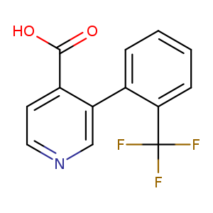 3-(2-(Trifluoromethyl)phenyl)isonicotinic acid
