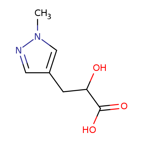 2-hydroxy-3-(1-methyl-1H-pyrazol-4-yl)propanoic acid