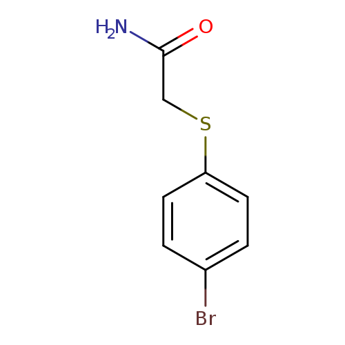 2-[(4-bromophenyl)thio]acetamide