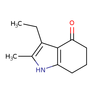 3-ethyl-2-methyl-4,5,6,7-tetrahydroindol-4-one