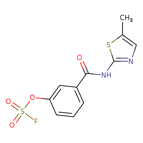 3-[(5-methyl-1,3-thiazol-2-yl)carbamoyl]phenylfluoranesulfonate