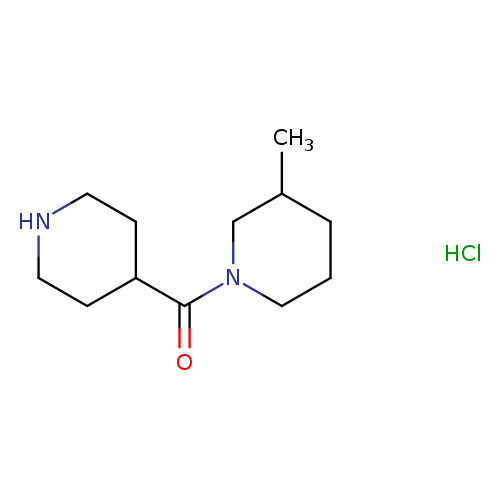 3-methyl-1-(piperidine-4-carbonyl)piperidine hydrochloride