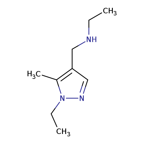 N-[(1-Ethyl-5-methyl-1h-pyrazol-4-yl)methyl]ethanamine