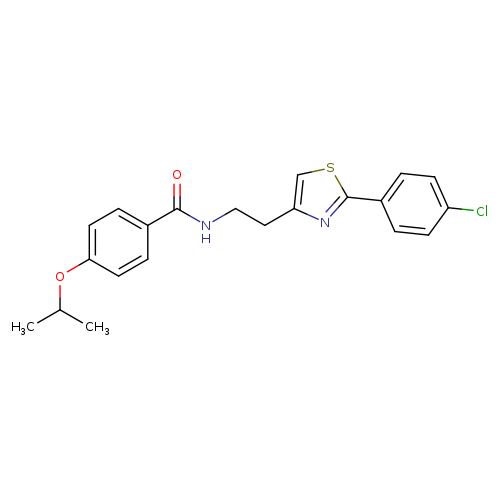N-{2-[2-(4-chlorophenyl)-1,3-thiazol-4-yl]ethyl}-4-(propan-2-yloxy)benzamide