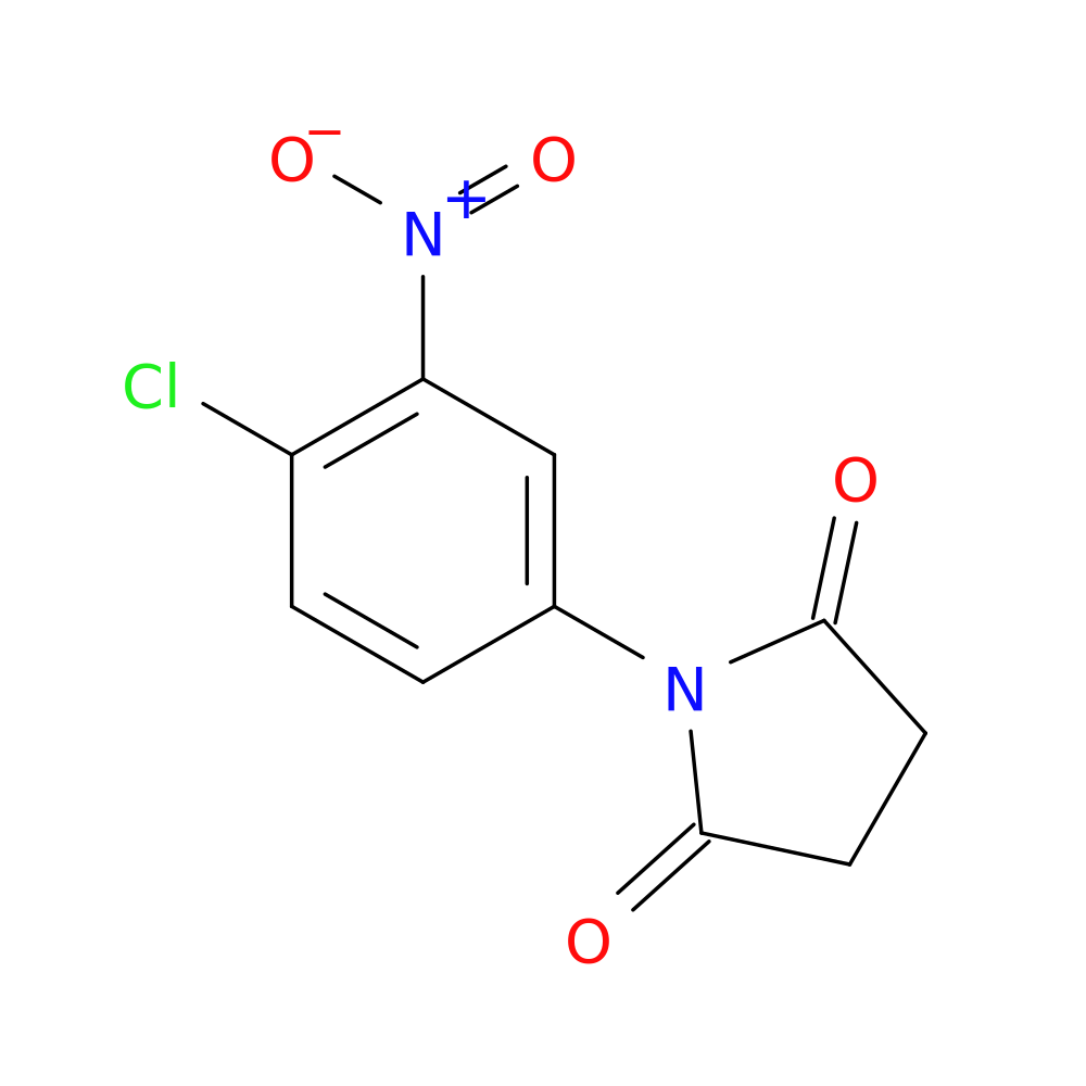 1-(4-chloro-3-nitrophenyl)pyrrolidine-2,5-dione