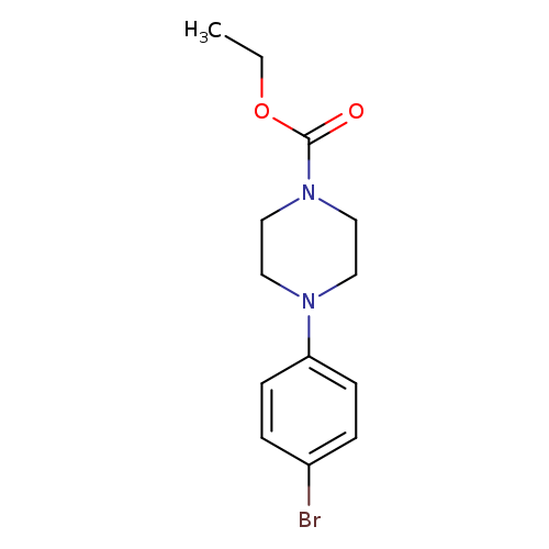 4-(4-Ethoxycarbonyl)piperazino-1-bromobenzene