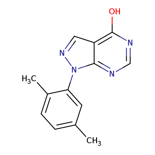 1-(2,5-dimethylphenyl)-1H-pyrazolo[3,4-d]pyrimidin-4-ol