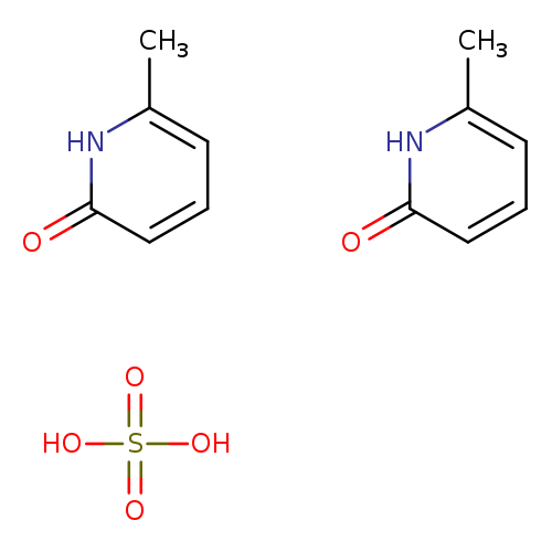 bis(6-methyl-1,2-dihydropyridin-2-one), sulfuric acid