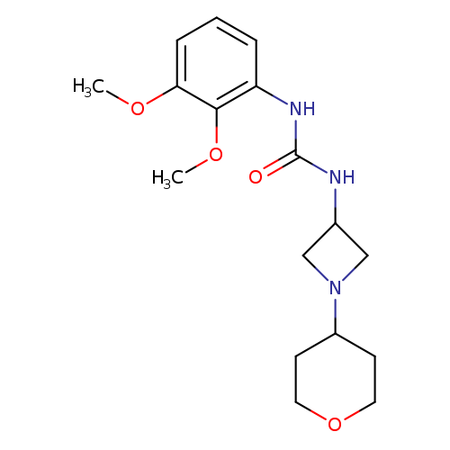 1-(2,3-dimethoxyphenyl)-3-[1-(oxan-4-yl)azetidin-3-yl]urea