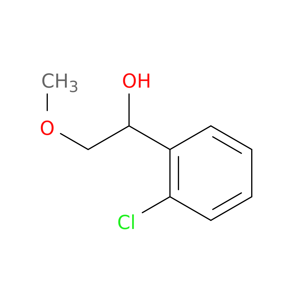 1-(2-chlorophenyl)-2-methoxyethan-1-ol