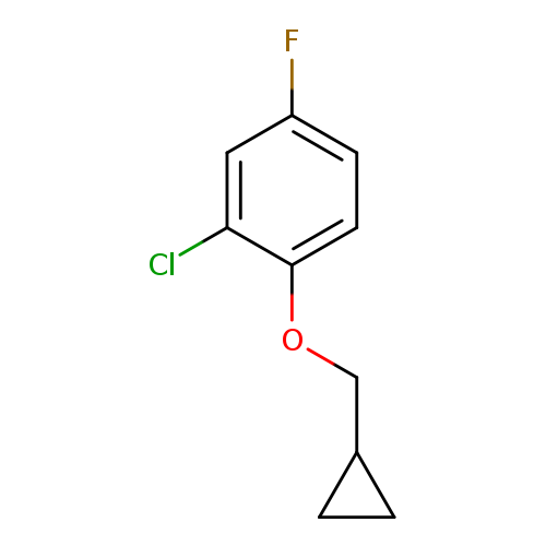 2-Chloro-1-(cyclopropylmethoxy)-4-fluorobenzene