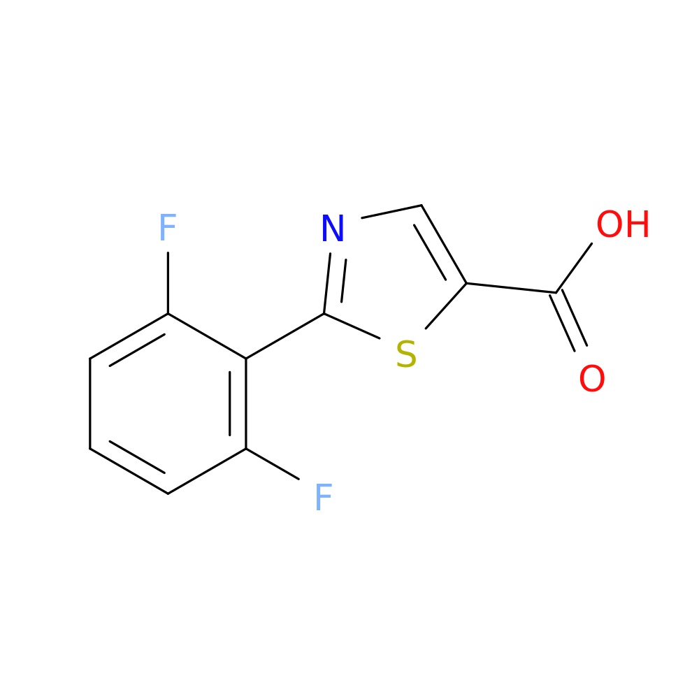 2-(2,6-difluorophenyl)-1,3-thiazole-5-carboxylic acid