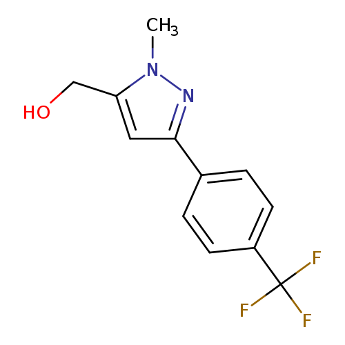 1H-Pyrazole-5-methanol, 1-methyl-3-[4-(trifluoromethyl)phenyl]-