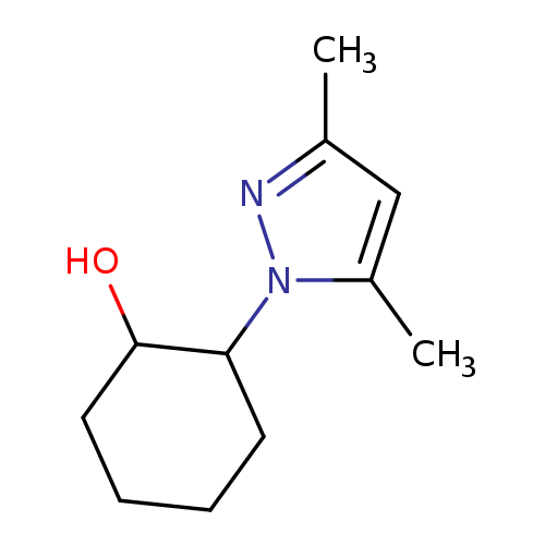 2-(3,5-dimethyl-1H-pyrazol-1-yl)cyclohexan-1-ol