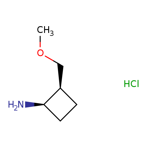 cis-2-(Methoxymethyl)cyclobutanamine hydrochloride