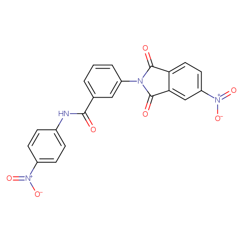 3-{5-nitro-1,3-dioxo-1,3-dihydro-2H-isoindol-2-yl}-N-{4-nitrophenyl}benzamide