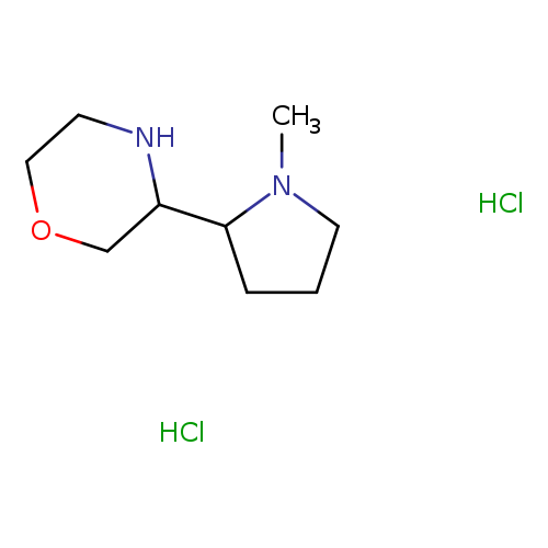 3-(1-methylpyrrolidin-2-yl)morpholine dihydrochloride