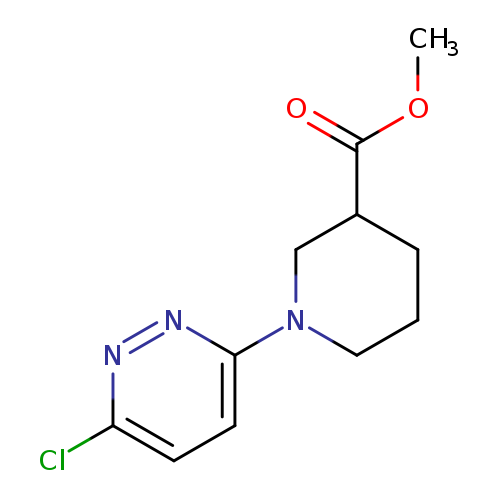 Methyl 1-(6-chloro-3-pyridazinyl)piperidine-3-carboxylate