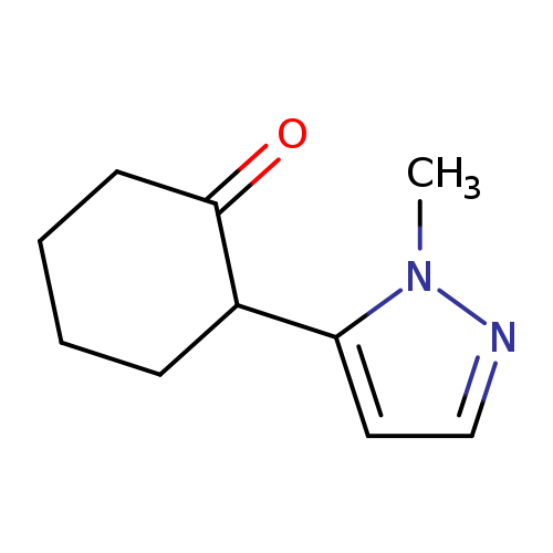 2-(1-methyl-1H-pyrazol-5-yl)cyclohexan-1-one
