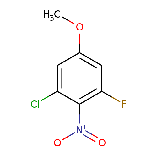 1-Chloro-3-fluoro-5-methoxy-2-nitrobenzene