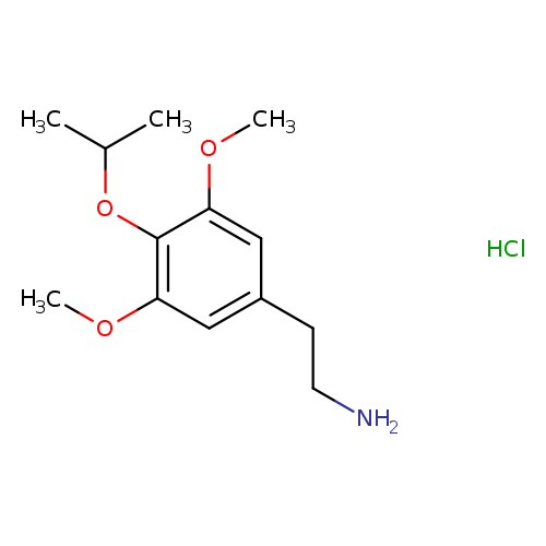 2-[3,5-dimethoxy-4-(propan-2-yloxy)phenyl]ethan-1-amine hydrochloride