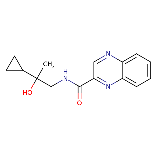 N-(2-cyclopropyl-2-hydroxypropyl)quinoxaline-2-carboxamide