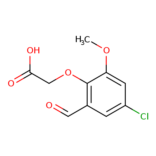 (4-Chloro-2-formyl-6-methoxyphenoxy)acetic acid