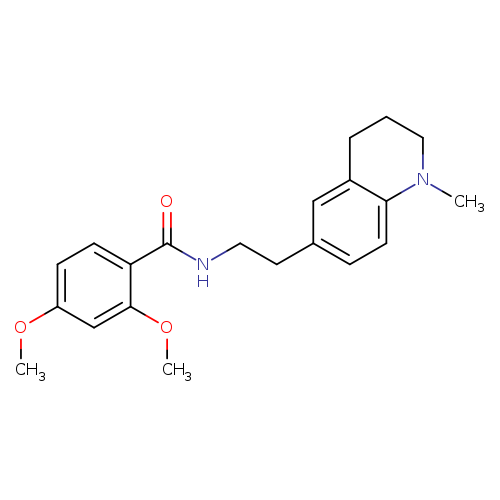 2,4-dimethoxy-N-[2-(1-methyl-1,2,3,4-tetrahydroquinolin-6-yl)ethyl]benzamide