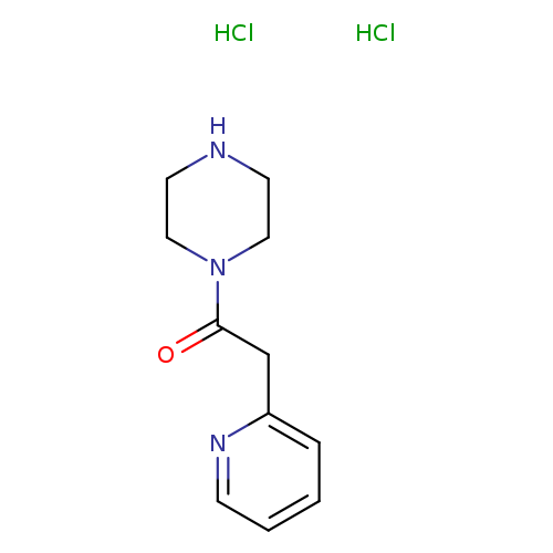 1-(Piperazin-1-yl)-2-(pyridin-2-yl)ethan-1-one Dihydrochloride