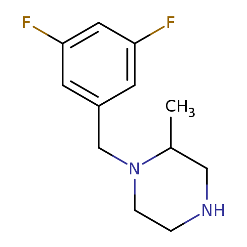 1-[(3,5-difluorophenyl)methyl]-2-methylpiperazine