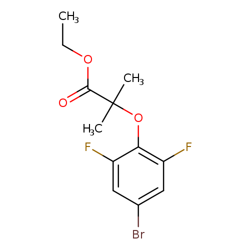 2-(4-Bromo-2,6-difluoro-phenoxy)-2-methyl-propionic acid ethyl ester