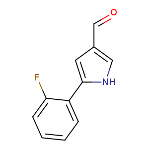 5-(2-Fluorophenyl)-1H-pyrrole-3-carbaldehyde