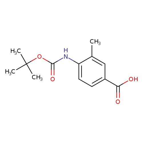 Benzoic acid, 4-[[(1,1-dimethylethoxy)carbonyl]amino]-3-methyl-