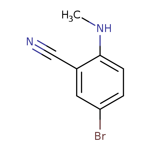 5-Bromo-2-methylamino-benzonitrile