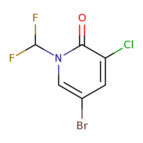 5-Bromo-3-chloro-1-(difluoromethyl)-1,2-dihydropyridin-2-one